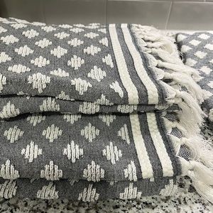 New World Market Towel Set and Hand Towel